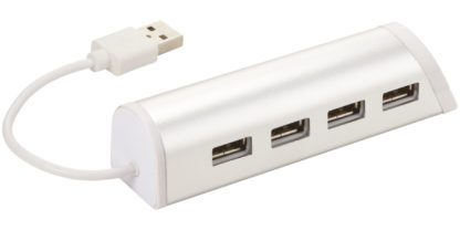 4-Ports USB laddare och telefonställ