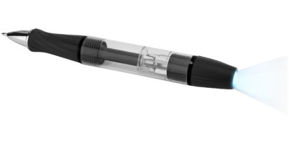 7-i-1 penna med verktyg och LED lampa