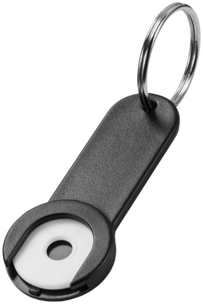 Shoppy nyckelring med mynthållare