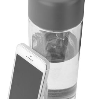 Techno flaska med telefonhållare