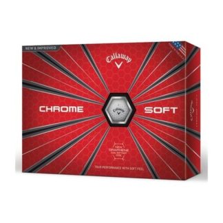 Golfboll - Callaway Chrome Soft: 2018 års modell.