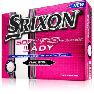 Golfboll - Srixon Soft Feel Lady - Pure White