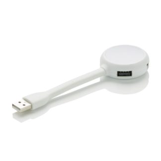 USB-hub med LED-lampa