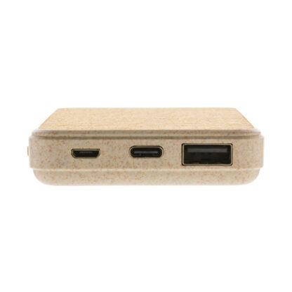 Kork och vete 5.000 mAh fickpowerbank - Bild 5