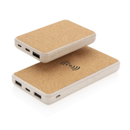 Kork och vete 5.000 mAh fickpowerbank - Bild 7
