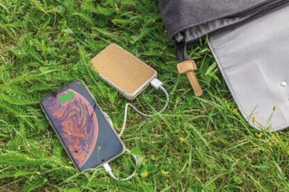 Kork och vete 5.000 mAh fickpowerbank - Bild 8