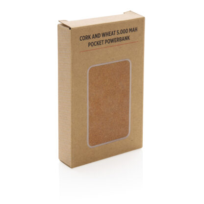 Kork och vete 5.000 mAh fickpowerbank - Bild 10